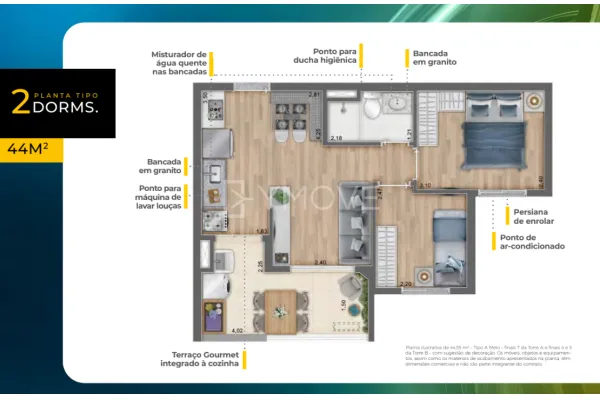 Apartamento à venda com 2 quartos no Vila Prudente, São Paulo — foto 8